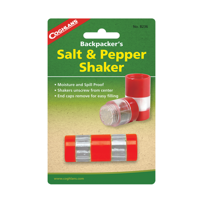 Coghlan's Backpackers Salt & Pepper Shaker