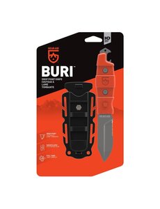 Gear Aid Buri Drop Point Knife - Orange