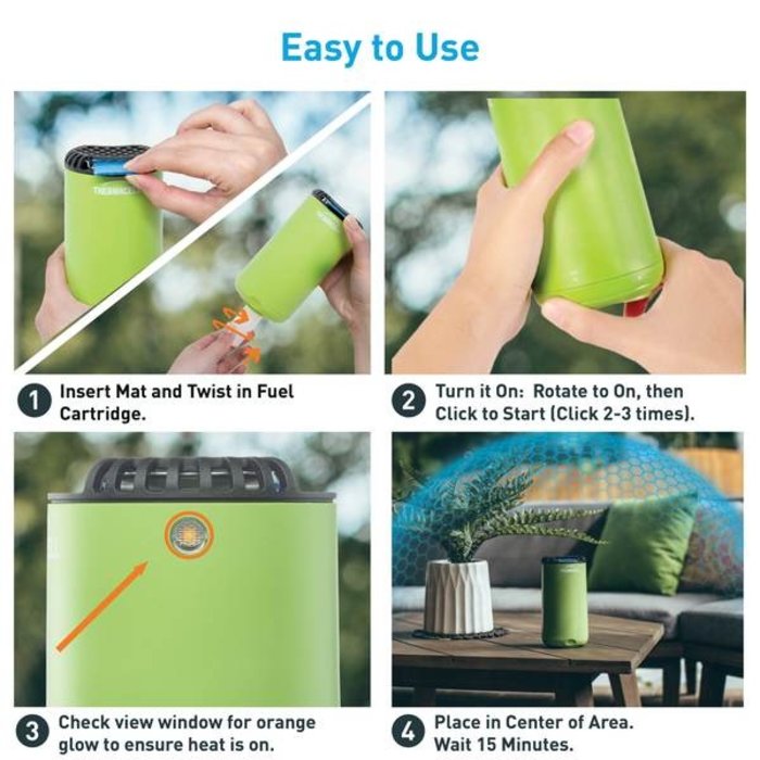 ThermaCELL ThermaCELL Patio Shield Mosquito Repeller - Blue