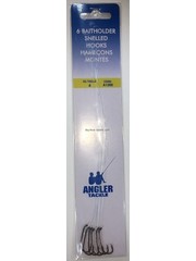 Angler Angler Baitholder Snelled Hook #6 - 6pk