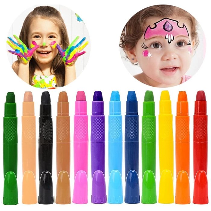 Toyland Face & Body Crayons  6pk