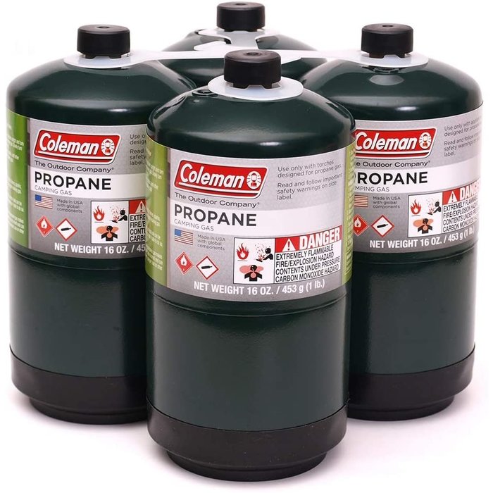 Coleman Propane Camping Gas   453g/16oz (Single Cylinder)
