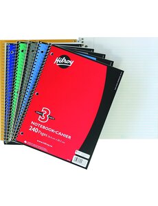 First Class 3 Subject Notebook  240 Pages