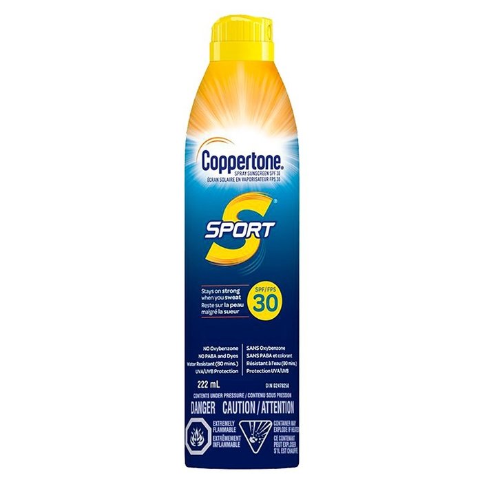 Coppertone Coppertone Sport SPF30 Spray Sunscreen - 222ml