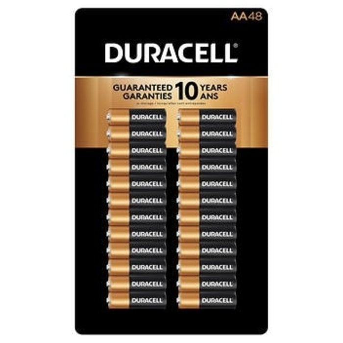 Duracell Batteries - AA48  (incl. $2.40 Env Fee)