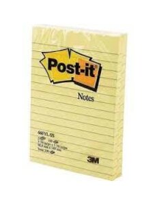Post-It Post-It Notes  4"x6" - Lined