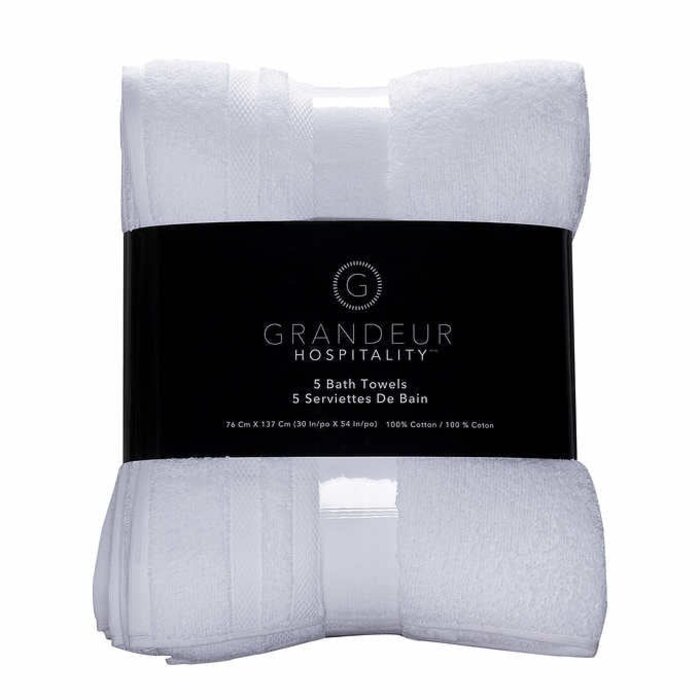 Grandeur Hospitality White Wash Cloth