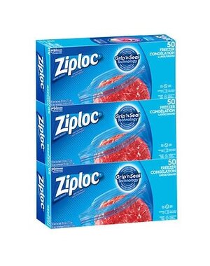 ZipLoc Ziploc Freezer Bag - Large 50pk