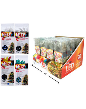 CTG Brands Battery Powered LED Mini Indoor Lights  10pk   (incl. $0.15 Env Fee)