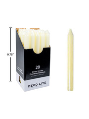 Deco Lite 9'' Deco Lite Dinner Candle - Ivory