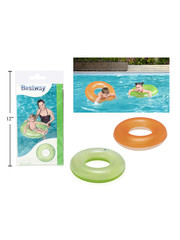 Bestway Frosted Neon Swim Ring  76cm/30"