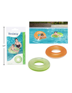 Bestway Frosted Neon Swim Ring  76cm/30"