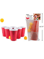 CTG Brands ''Red Cup'' Beer Pong Game -12 cups