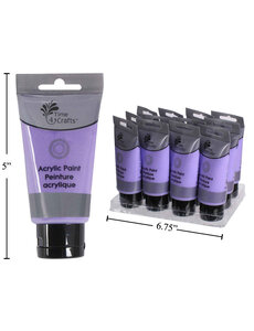 Time 4 Crafts Lavender Acrylic Paint 75ml
