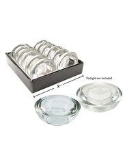 CTG Brands Glass Tealight Candle Holder