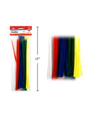 Kids Kraft Chenilles  Assorted Colours  30.5cm/12''   40pk