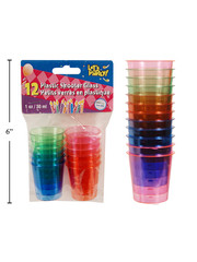 Let's Party Plastic 1oz Shooter Glass  12pk