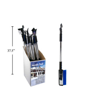 Nordic Trail Extendable Snowbrush w/Ice Scraper - 60"