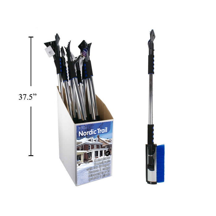 Nordic Trail Extendable Snowbrush w/Ice Scraper - 60"