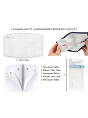 Bodico PM2.5 Mask Filter Replacements - 10pk