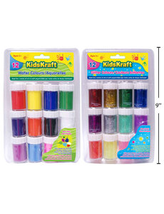 Kids Kraft Kids Kraft Water Colours Set  12pk