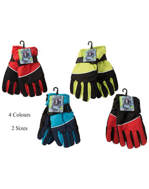 Nordic Trail Youth Ski Gloves  - S/M and M/L