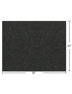 North American Paper Products Bristol Board  22"x28" -  Black