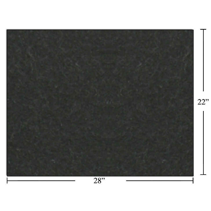 North American Paper Products Bristol Board  22"x28" -  Black