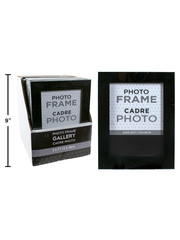 CTG Brands Black Gallery Photo Frame   13cm/5''x18cm/7''