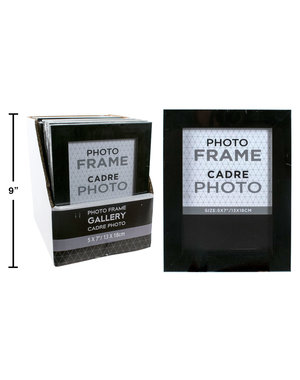 CTG Brands Black Gallery Photo Frame   13cm/5''x18cm/7''