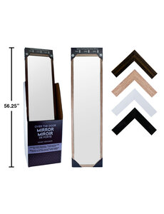 CTG Brands Over the Door Mirror  30cm/12''x122cm/48''