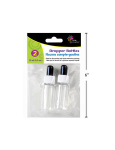 Time 4 Crafts Dropper Bottles    15ml - 2 pk
