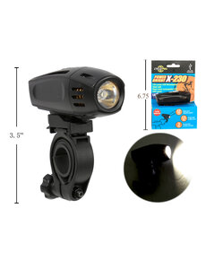 CyclePro CyclePro  Power Bright X-230 USB Rechargeable Head Light