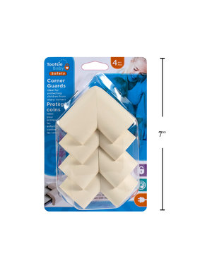 CTG Brands Tootsie Baby Soft Foam Corner Protectors