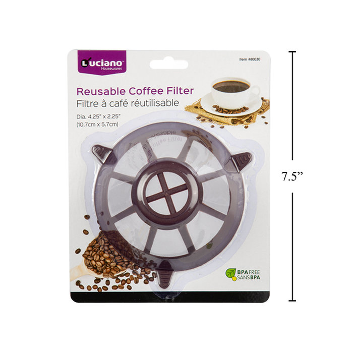 Luciano Cone Shape Reusable Coffee Filter