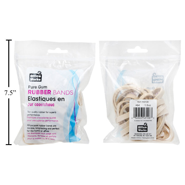 Office Works #64 Size Elastic Bands