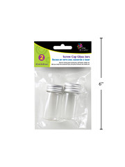 Time 4 Crafts Glass Jars w/ Screw Cap - 25ml