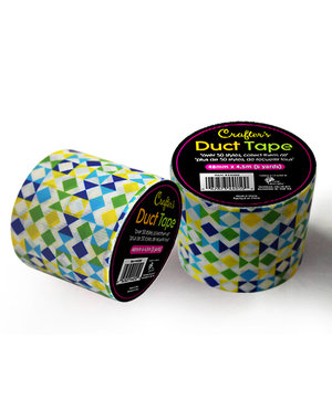 Time 4 Crafts Crafter's Duct Tape 48mm x 4.5m -  Geo-Blue/Green