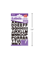 CTG Brands 10 Sheets Alphabet Labels,