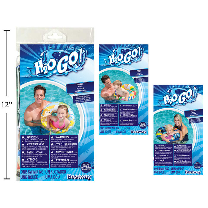 H2O Go Swim Ring  61cm/24''