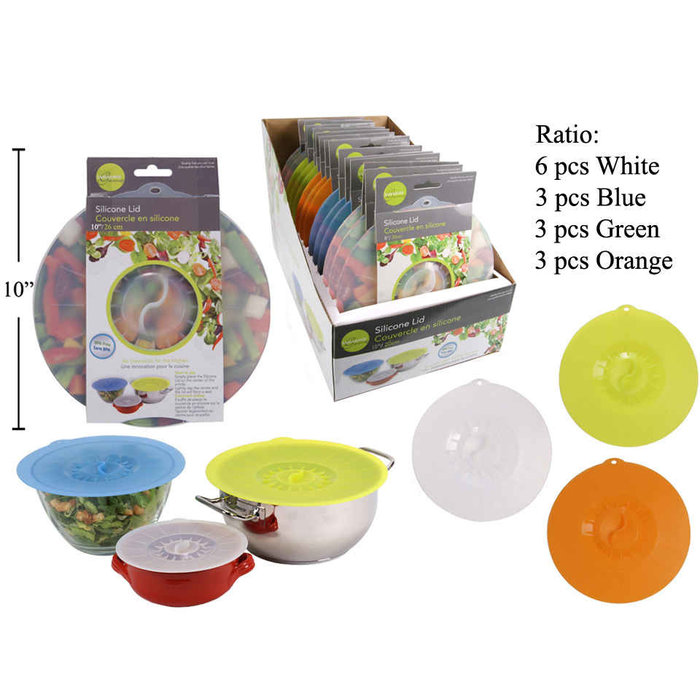 Luciano Gourmet Luciano Gourmet   10" Silicone Lid