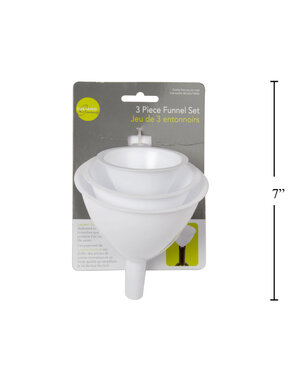 Luciano Gourmet 3 Piece Funnel Set