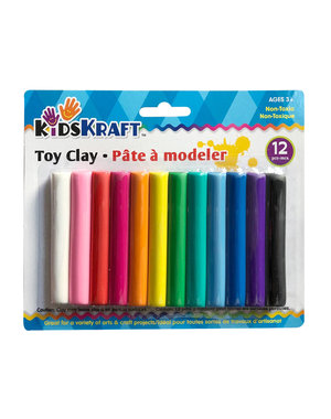 Kids Kraft Toy Clay  12pk