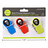 Luciano Gourmet Coloured Magnetic Bag Clips - 3pk