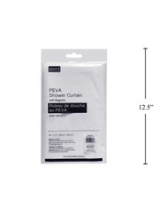 Bodico PEVA Shower Curtain  70"x72" - Frosted