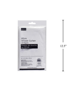 Bodico PEVA Shower Curtain  70"x72" - Frosted