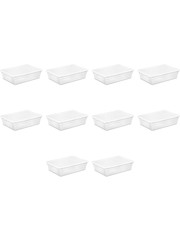 Sterilite Underbed Storage Tote Clear - 27L