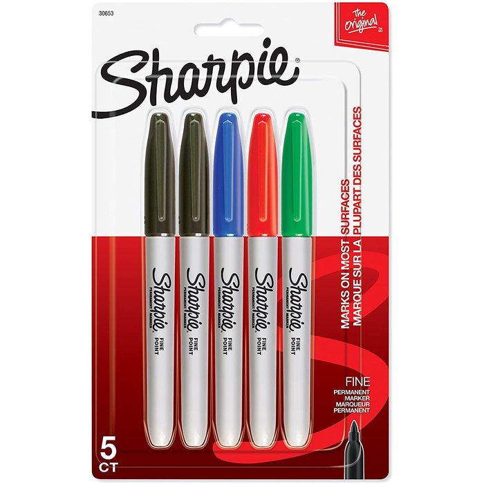 Sharpie Sharpie   Fine Assorted - 5pk