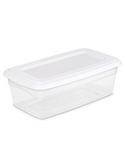 Sterilite Clear Storage Box - 5.7L/6qt