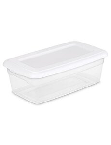 Sterilite Clear Storage Box - 5.7L/6qt